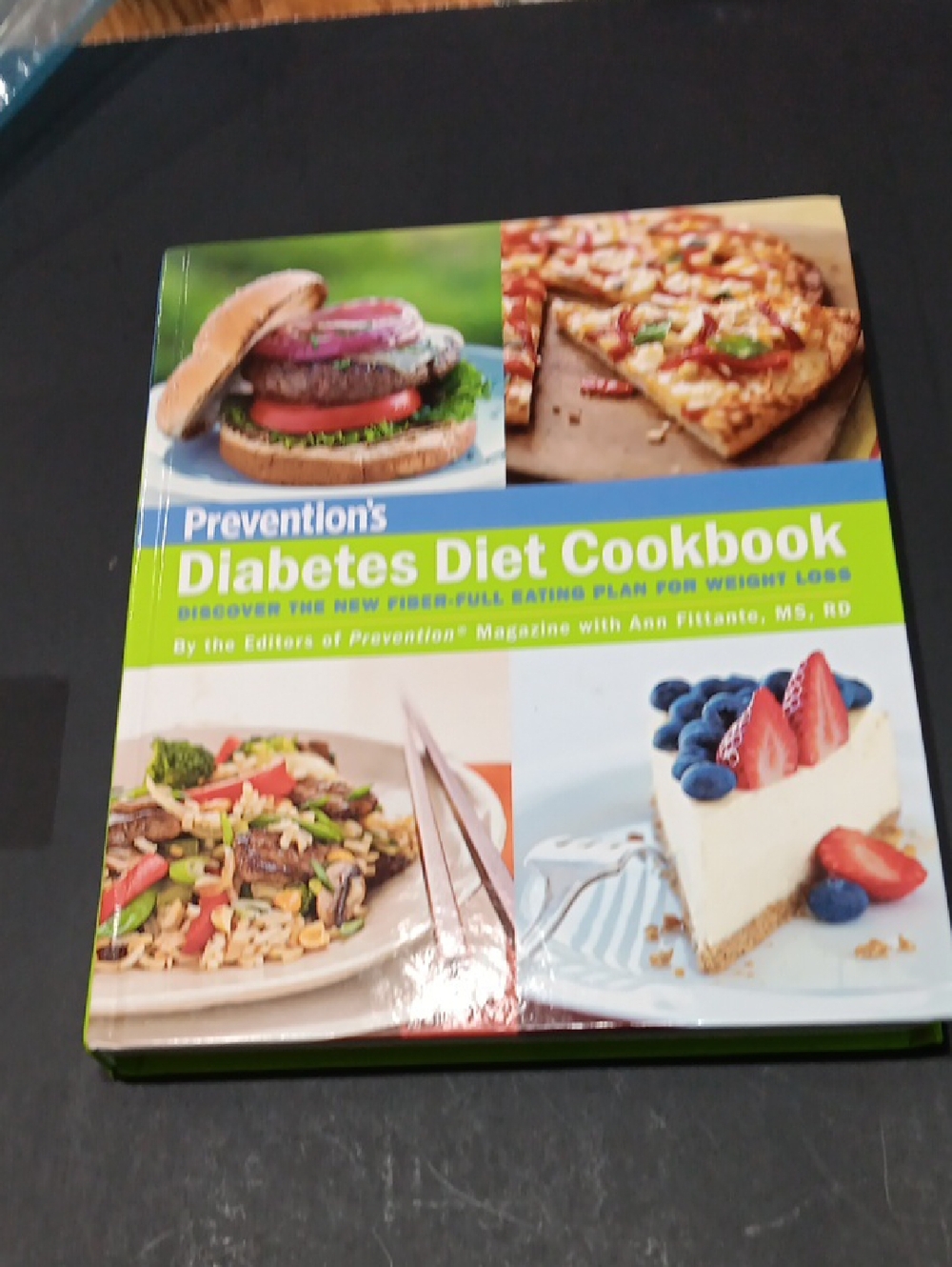 Prevention's Diabetes Diet Cookbook - Green/Blue Cover